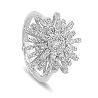 Ring Salvini Woman Sole s in White Gold Diamante 20111433